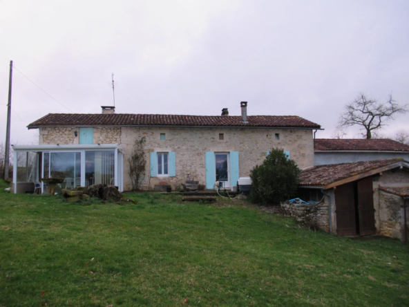 Belle maison girondine en pierre à vendre à Ruch