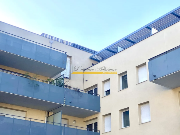 À vendre : Appartement T2 dans le CARRE D'OR à Montélimar 
