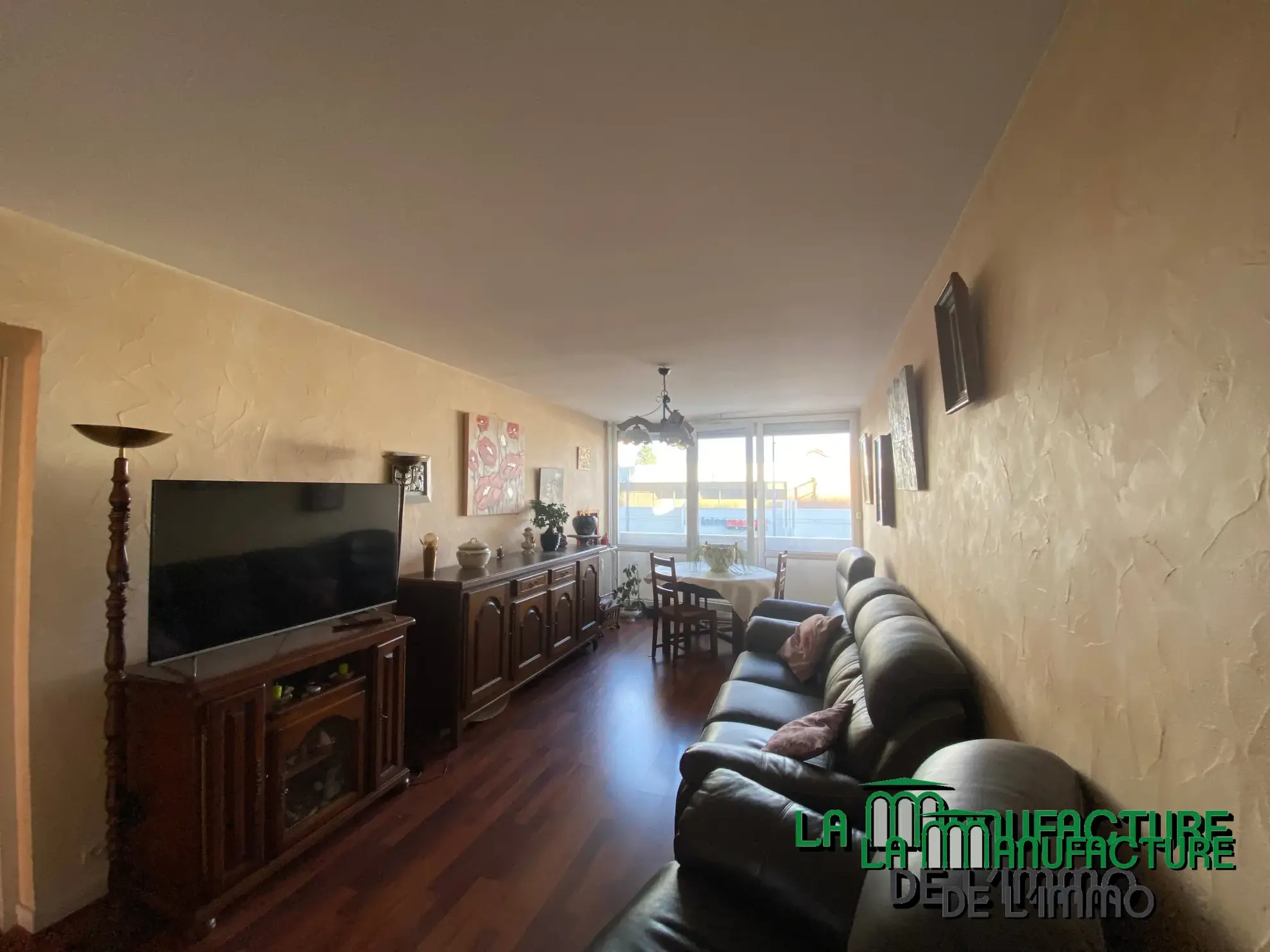 Appartement F3 traversant lumineux avec garage à Saint-Étienne - Bergson 