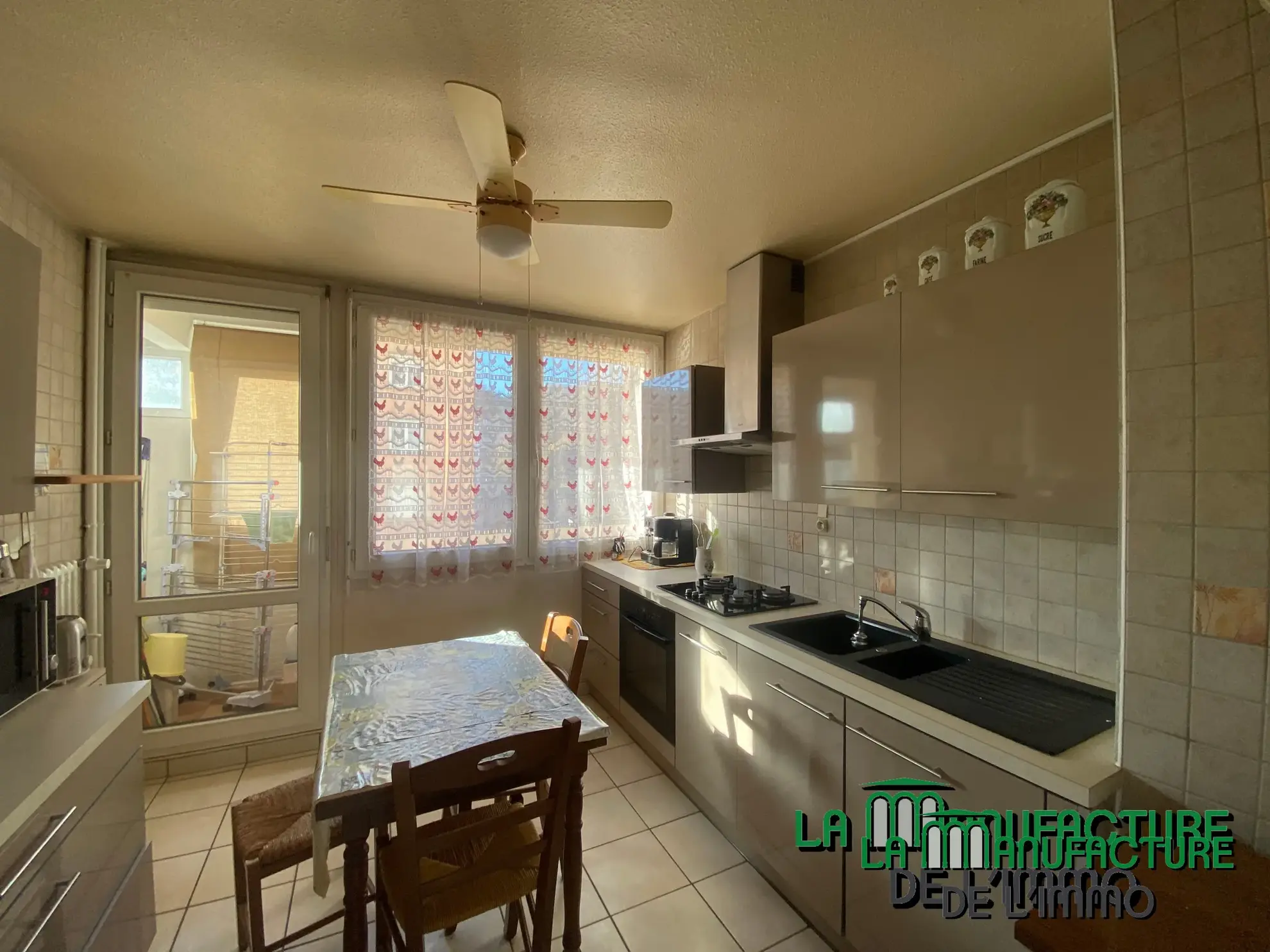 Appartement F3 traversant lumineux avec garage à Saint-Étienne - Bergson 