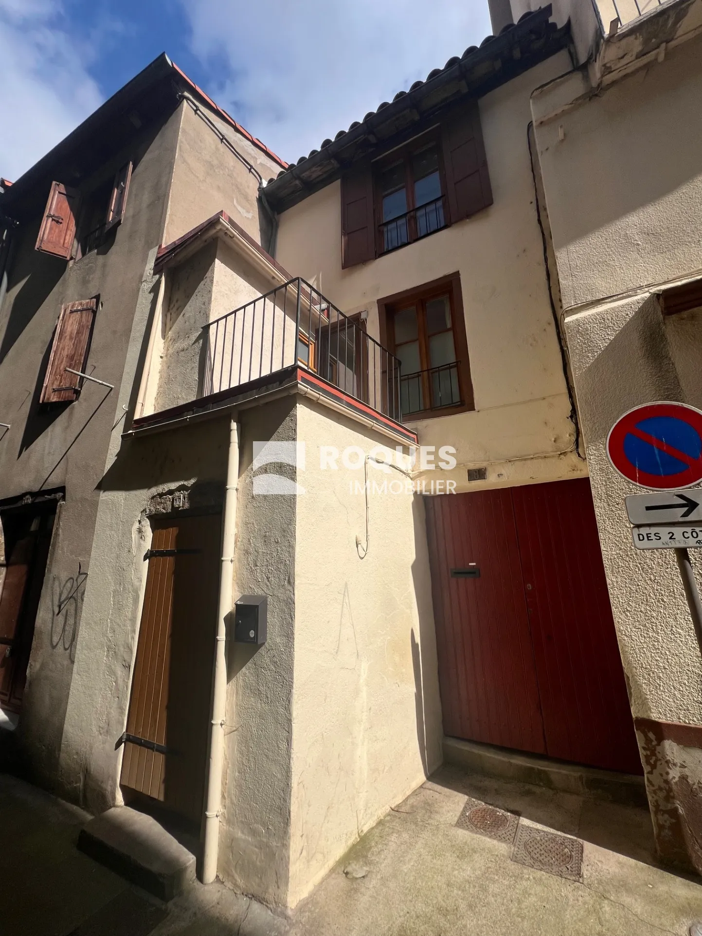 Maison de Ville T2 Meublée avec Terrasse à Millau 