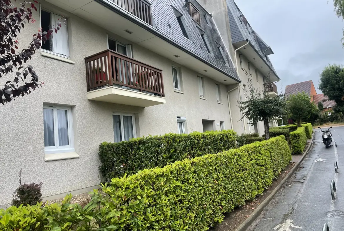 À vendre, T2 de 45 m² à Touques en résidence sécurisée 