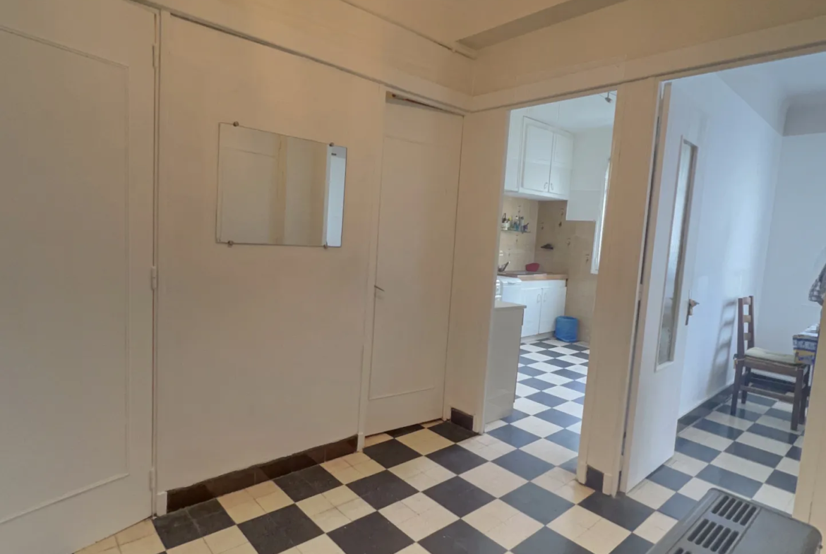 À vendre : Appartement lumineux de 60 m², 2 chambres à Marseille 13004 