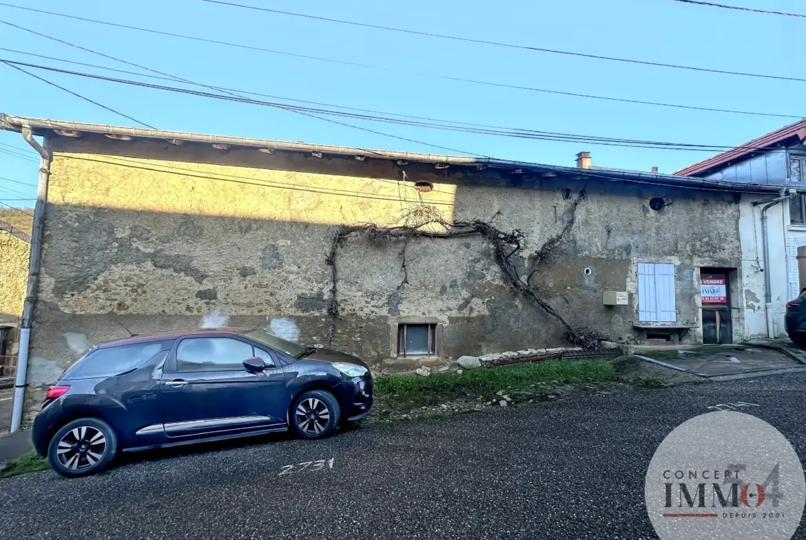Maison de village avec potentiel à Marbache - 80 000 € 