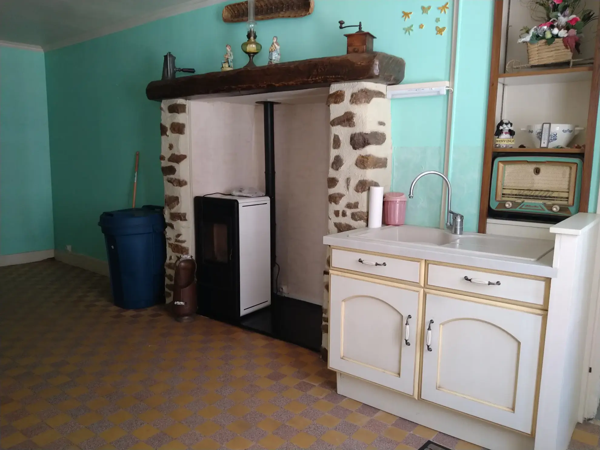Maison de Bourg à Rénover de 124 m² à Pre en Pail 