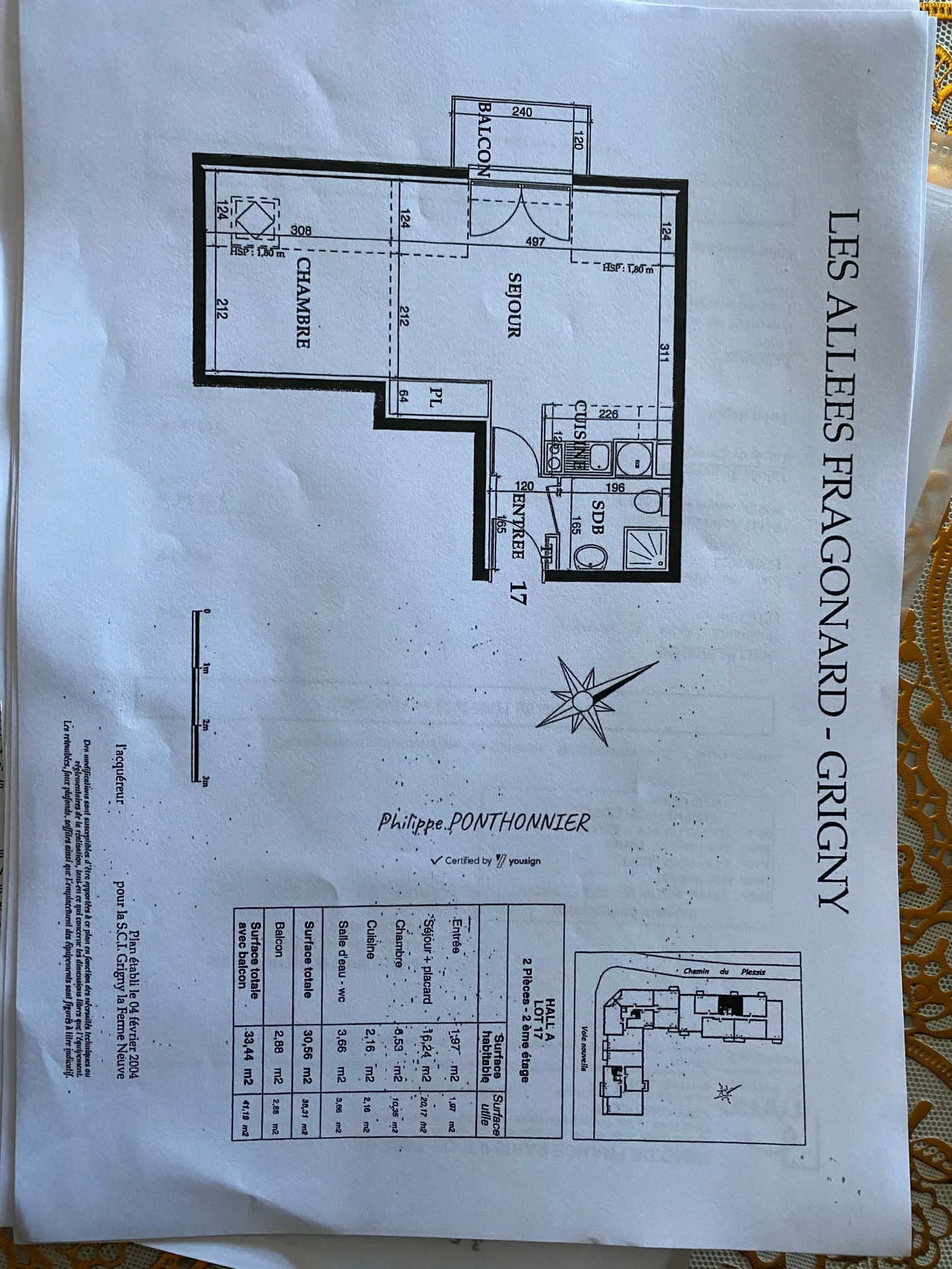 À vendre : Appartement 2 pièces à Grigny 