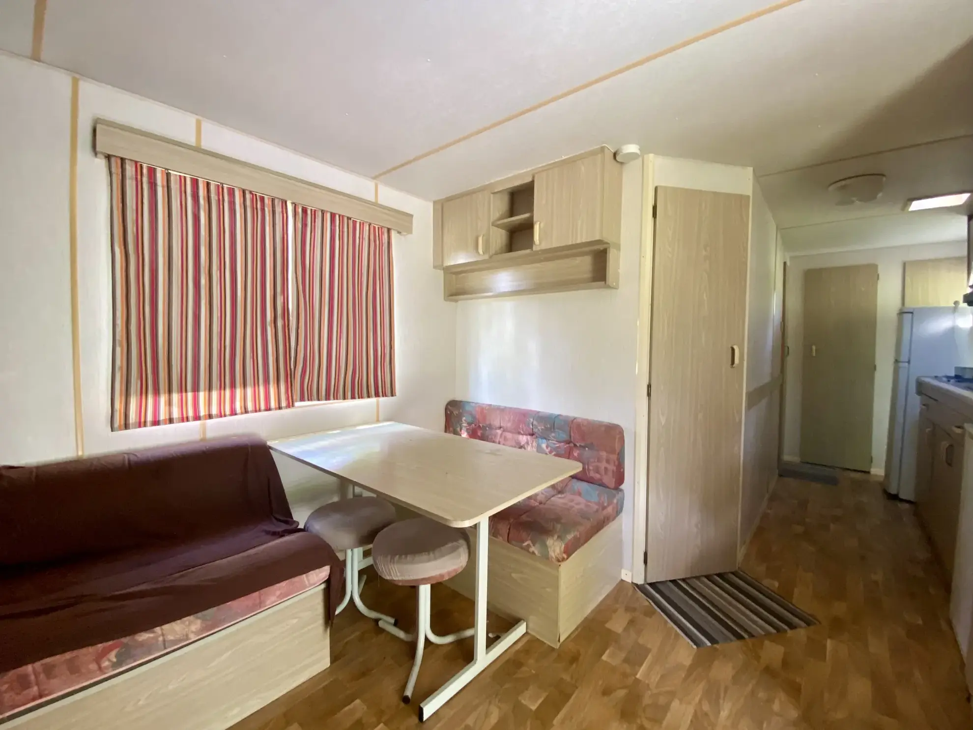 Terrain de loisir de 1614 m² avec 3 mobil-homes à VIAS plage 