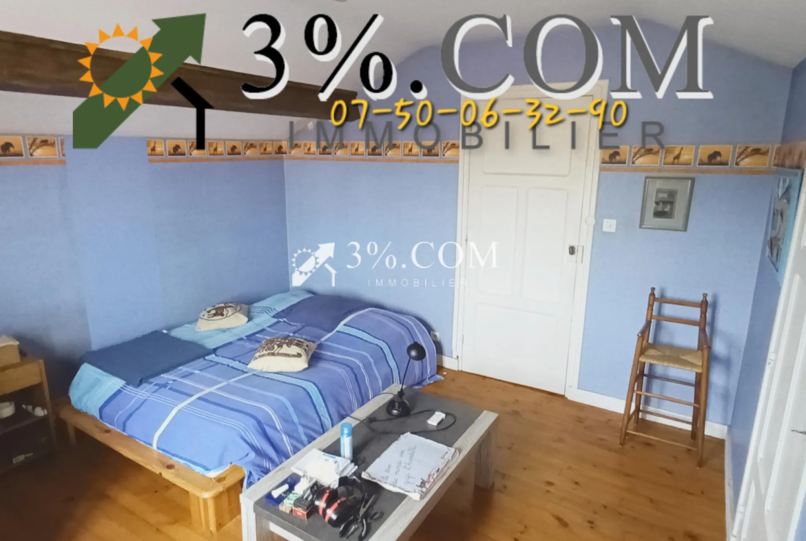 À vendre : Grande Maison de 142m2 à Beausemblant 