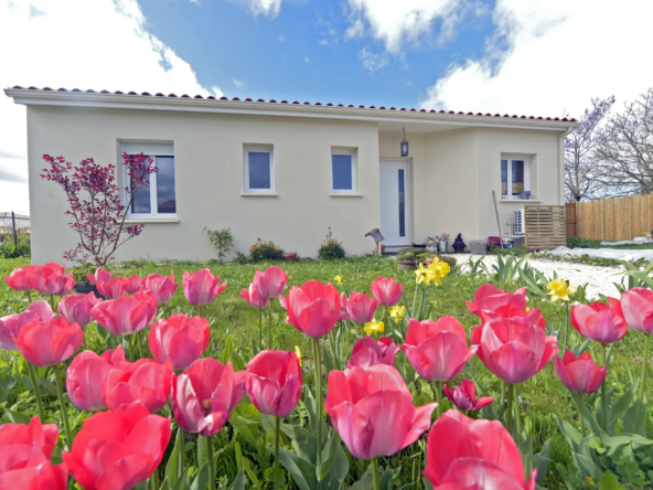 Maison neuve de plain-pied à Semussac - 2 chambres