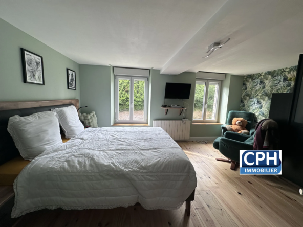 Vente d'une longère de 166 m² avec 4 chambres à Souleuvre en Bocage 