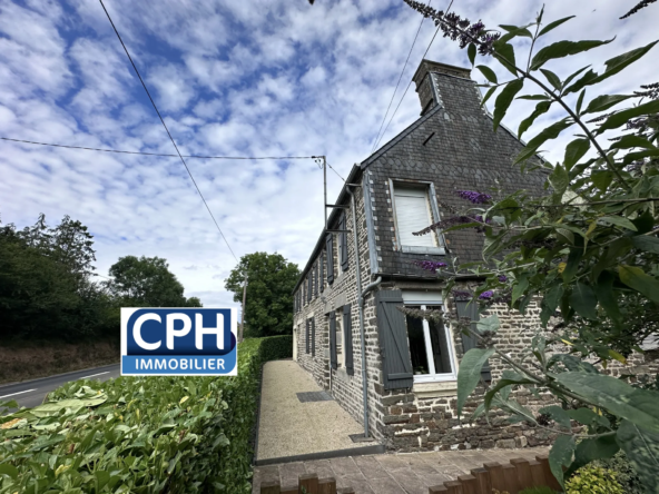 Vente d'une longère de 166 m² avec 4 chambres à Souleuvre en Bocage 