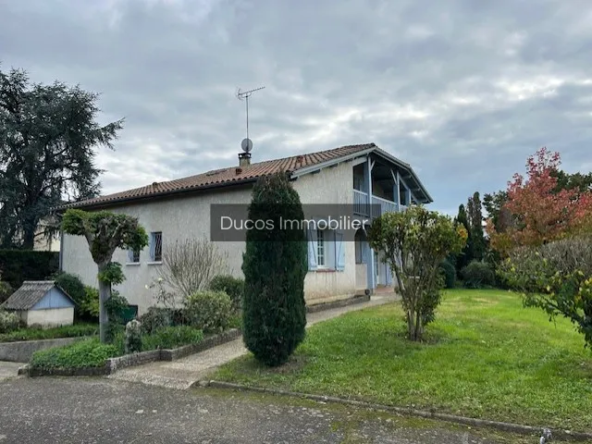 Maison Landaise à vendre à Marmande - 4 chambres et parc 