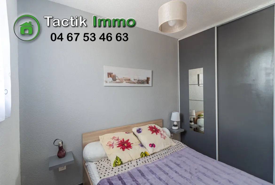 À vendre : Appartement 2 pièces avec terrasse et parking à Sète, La Corniche 