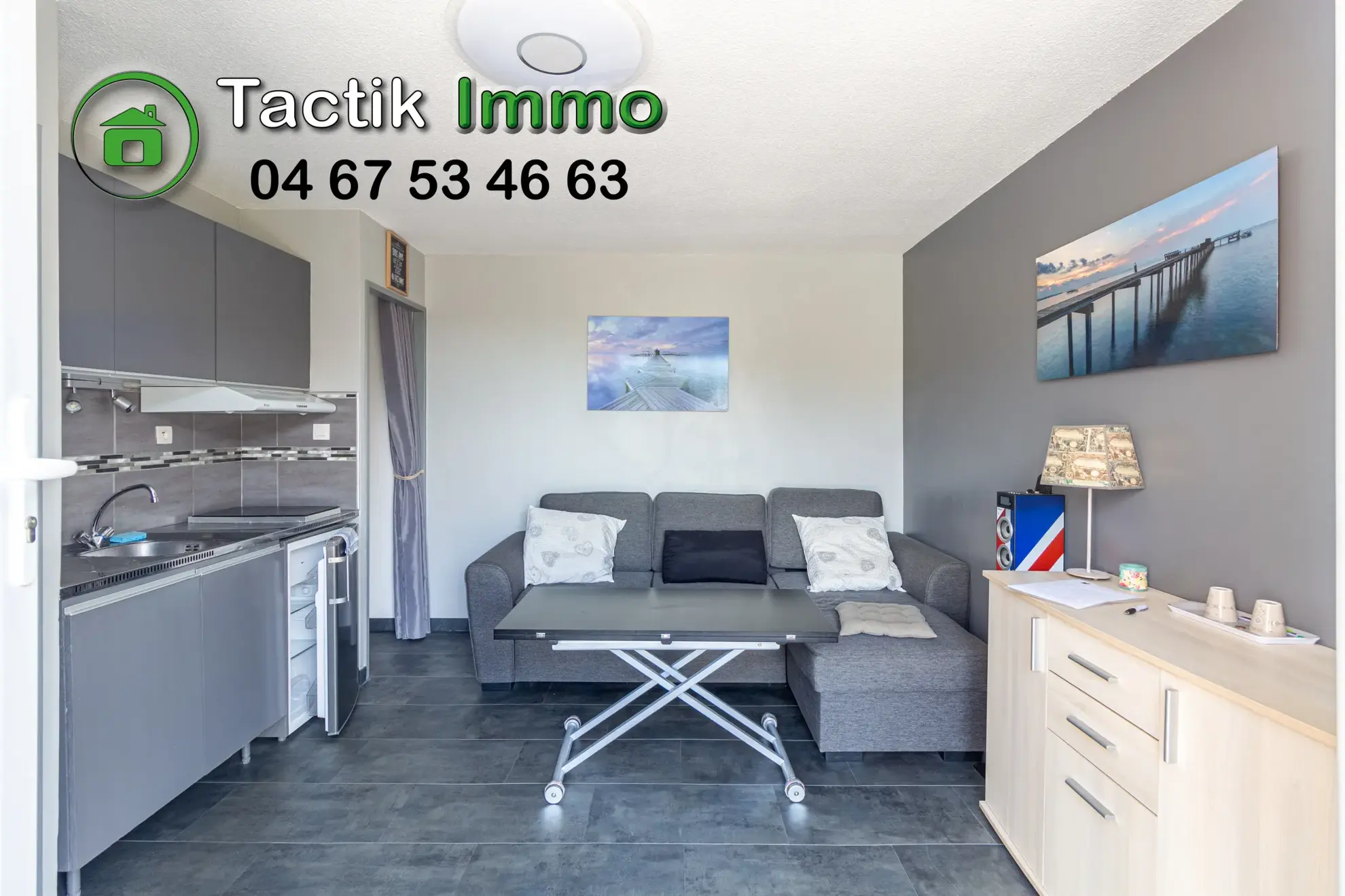 À vendre : Appartement 2 pièces avec terrasse et parking à Sète, La Corniche 