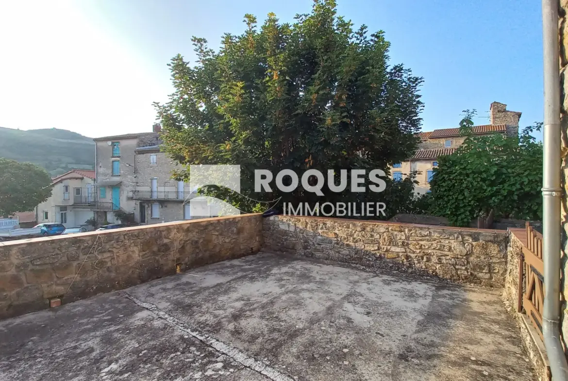 Maison en pierre, 8 pièces, 200 m² à St Georges de Luzencon, proche Millau 