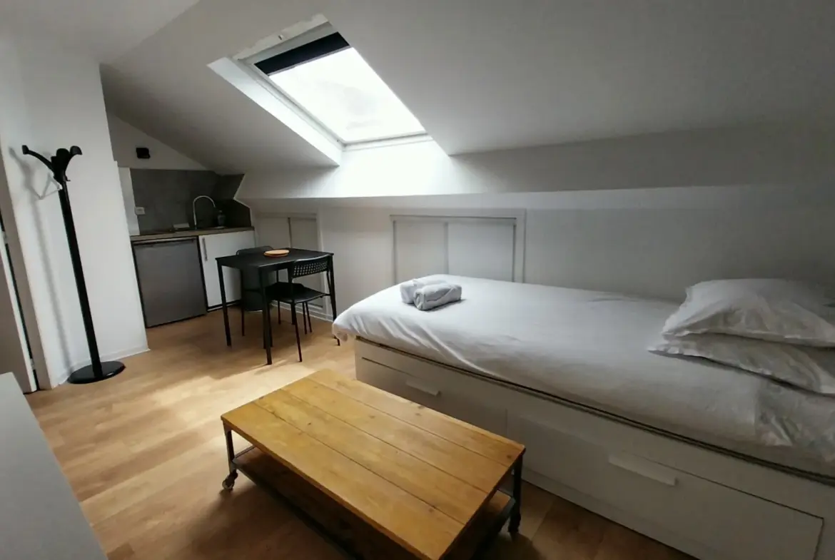 Ensemble de 2 appartements meublés : T3 et Studio à Périgueux 