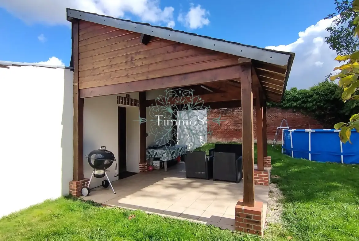 Maison indépendante 125 m² à Chambly avec jardin et commodités 