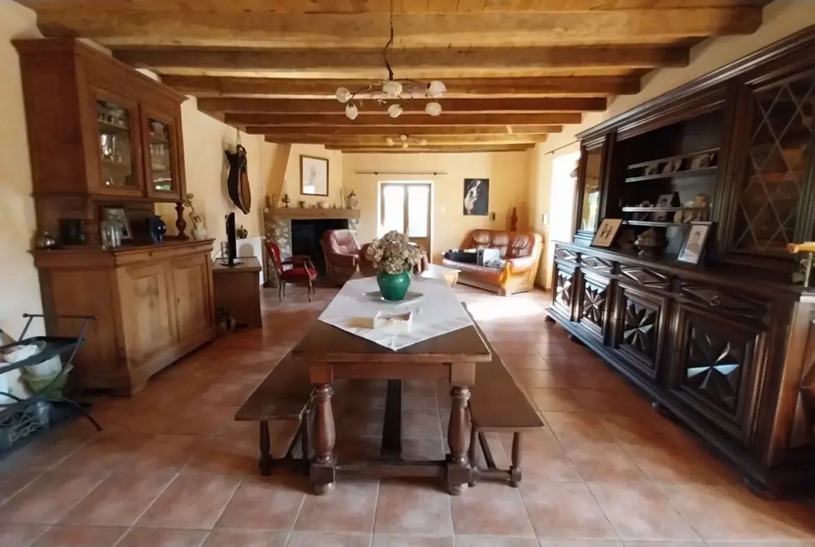 Maison en Pierre avec Piscine à Razac sur L'Isle, 2ha de Terrain 