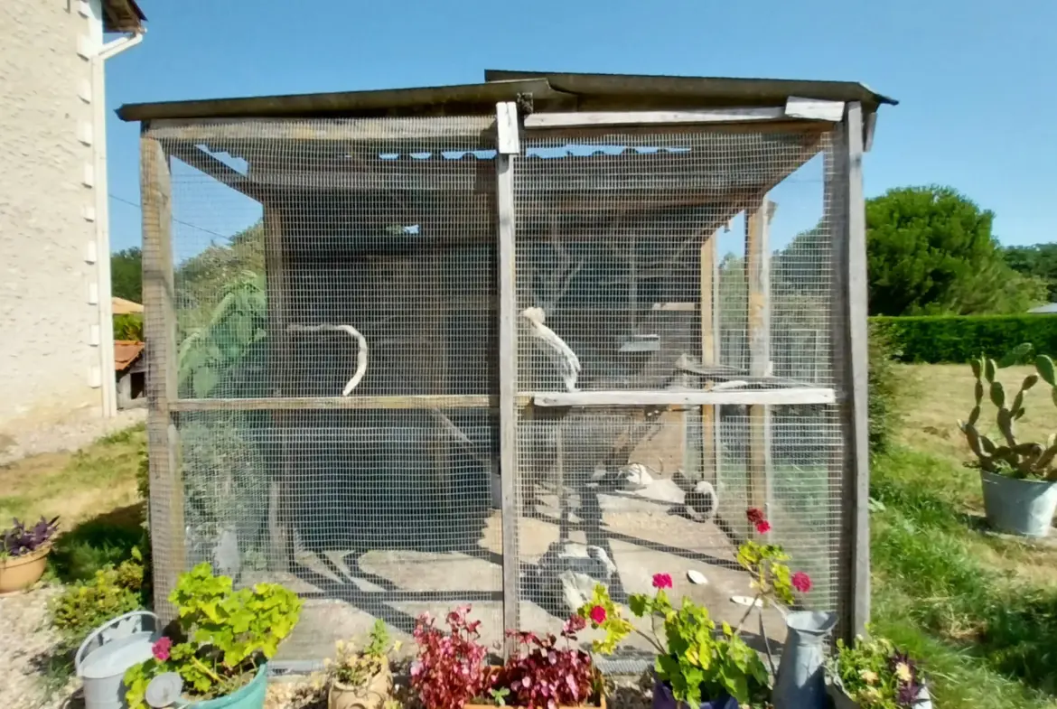 Maison en Pierre avec Piscine à Razac sur L'Isle, 2ha de Terrain 
