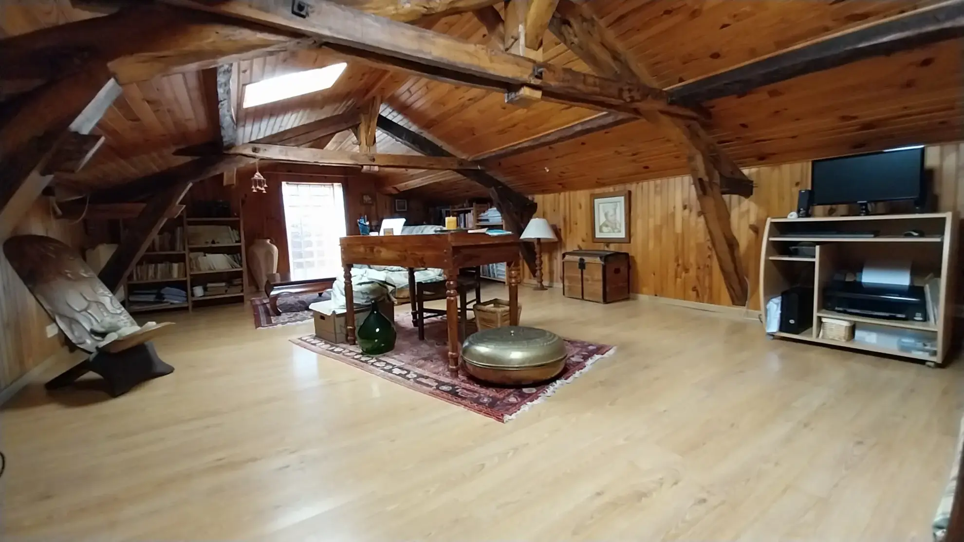 Maison en Pierre avec Piscine à Razac sur L'Isle, 2ha de Terrain 
