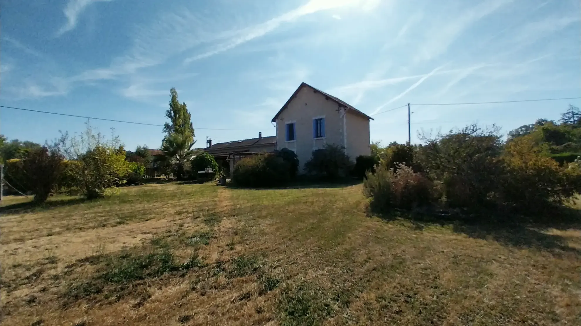 Maison en Pierre avec Piscine à Razac sur L'Isle, 2ha de Terrain 