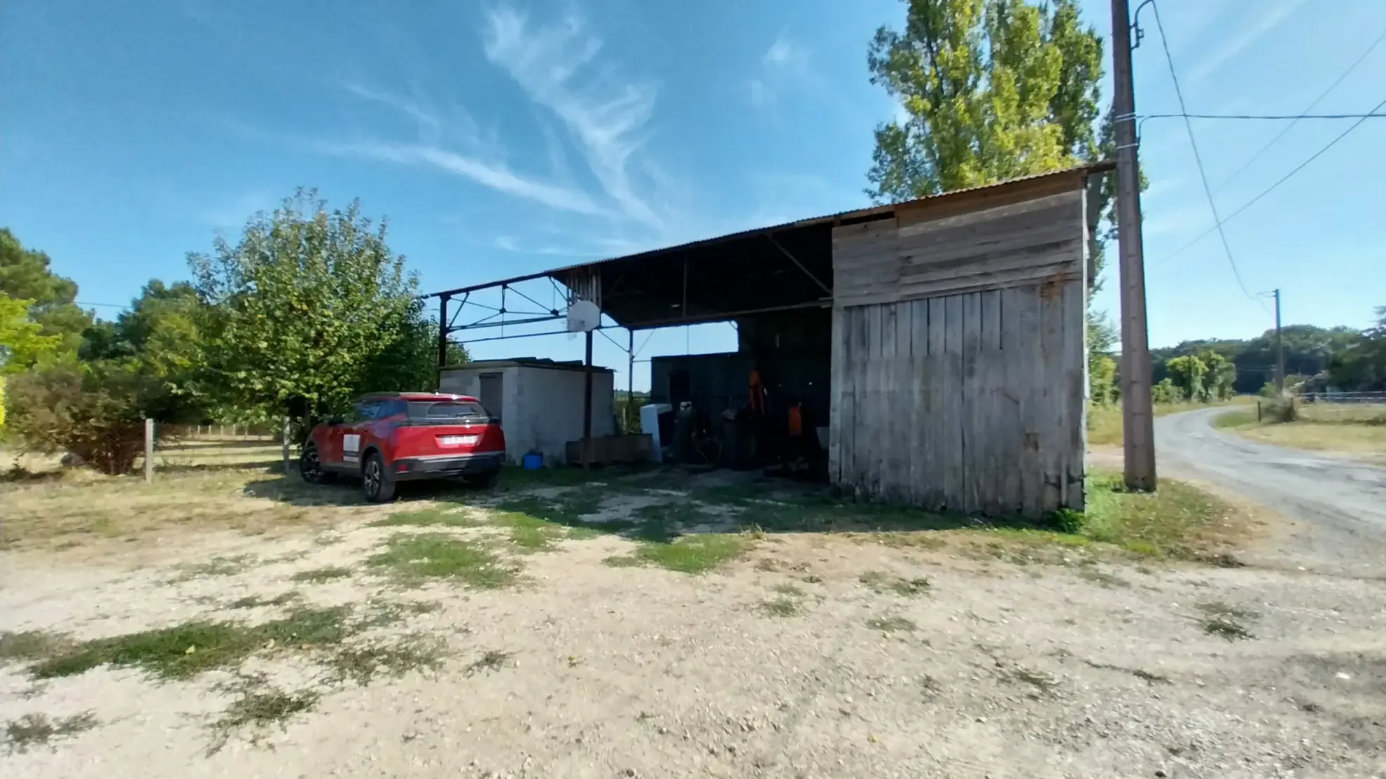 Maison en Pierre avec Piscine à Razac sur L'Isle, 2ha de Terrain 