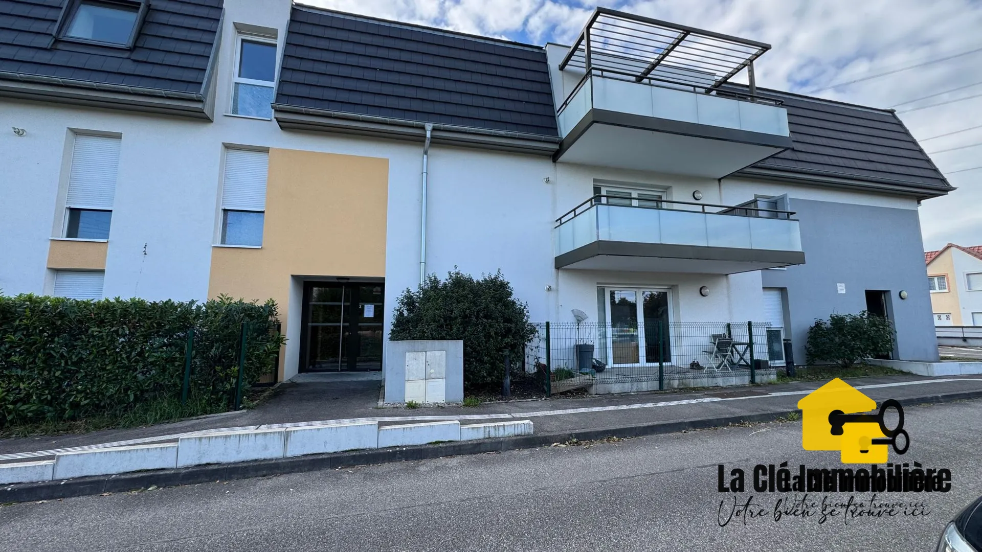 À vendre : Appartement F3 lumineux à Kembs avec terrasse et garage 