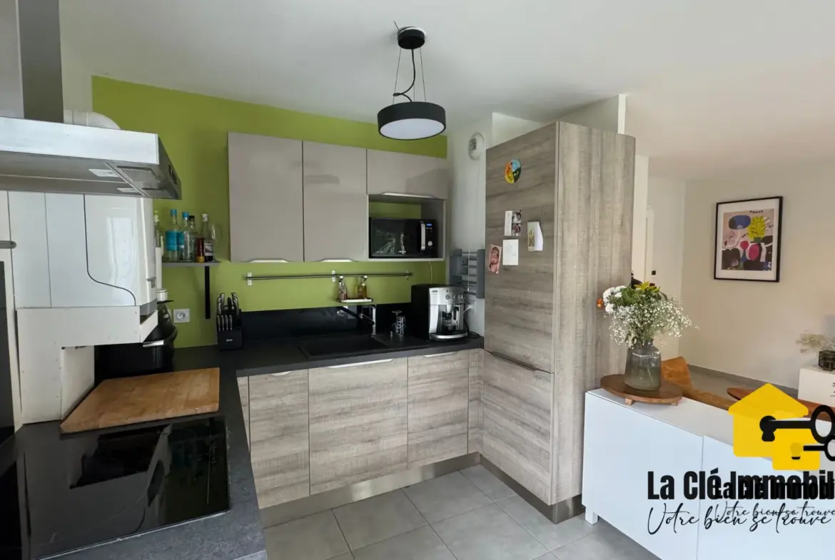 À vendre : Appartement F3 lumineux à Kembs avec terrasse et garage 