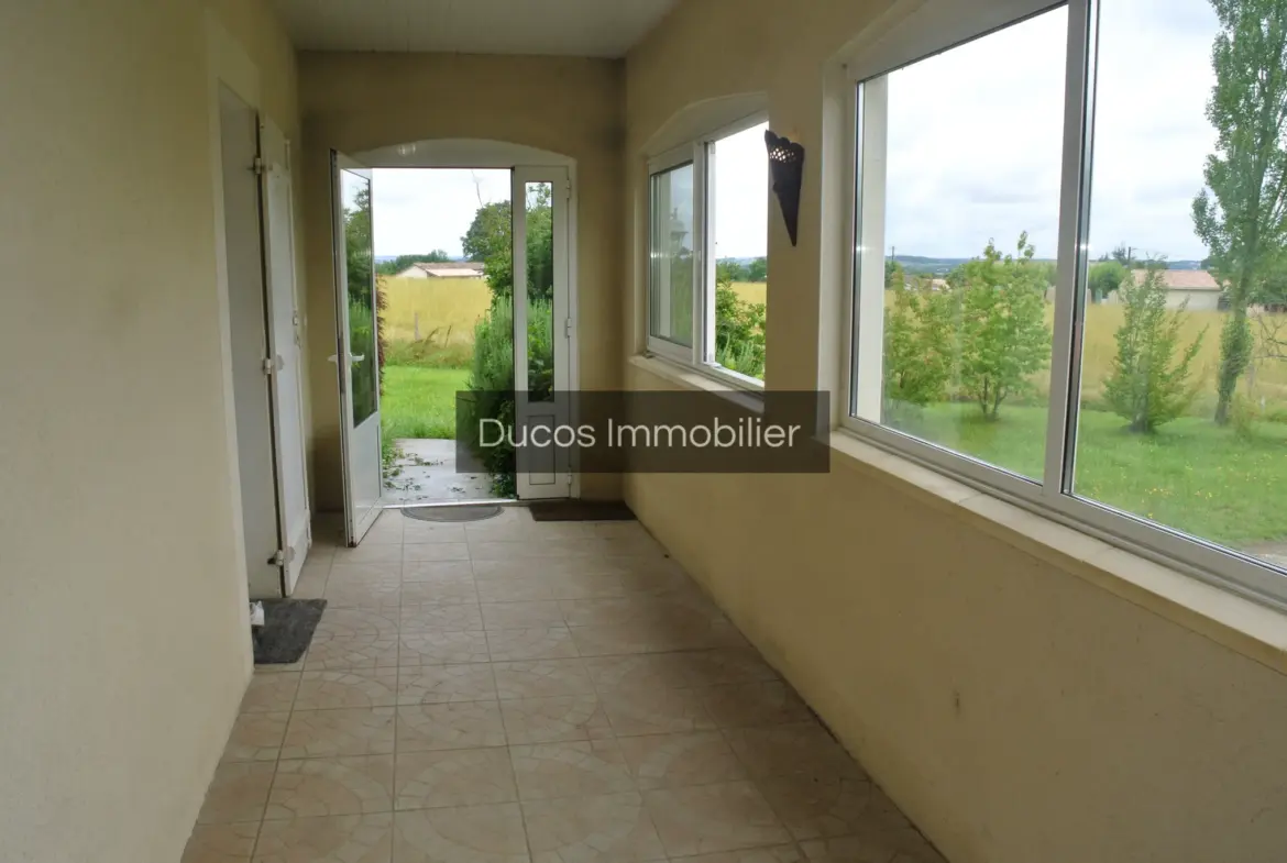 Maison avec hangar de 100 m² à Miramont de Guyenne 