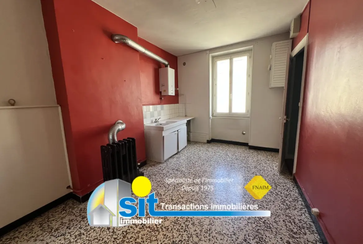 À vendre : Appartement T2 de 47 m² à Vienne, Centre Ville 
