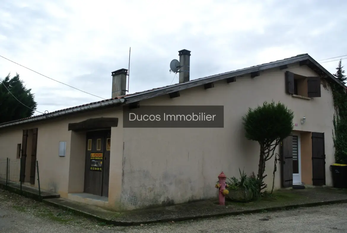 Maison familiale en pierre à Beaupuy, à 5 minutes de Marmande 