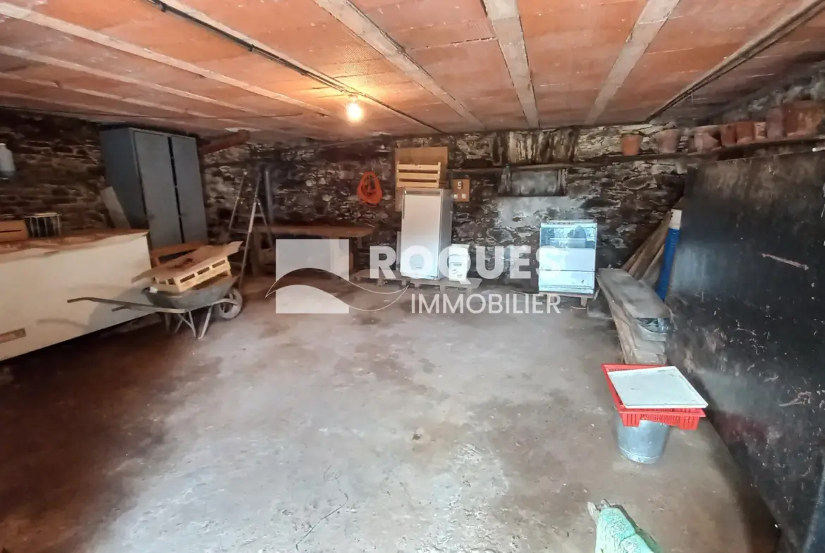 Maison F5 de 120 m² à rénover avec terrasse et jardin à Salle-Curan 