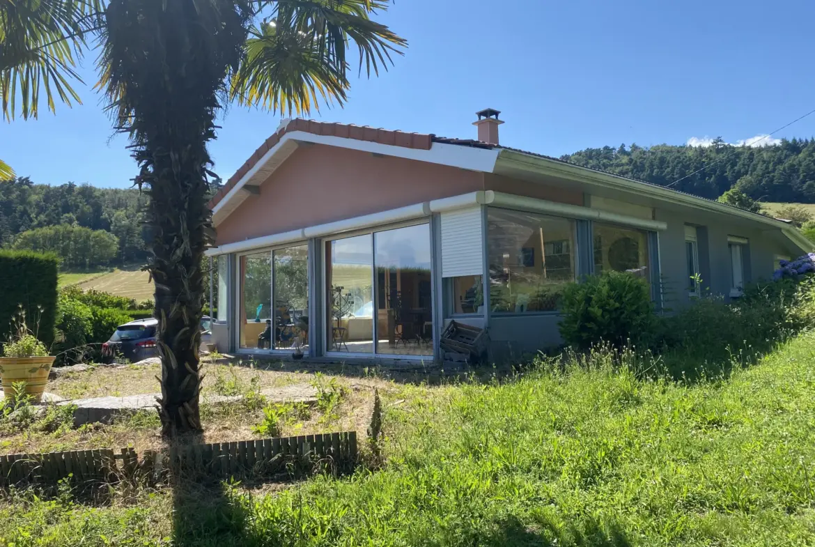 Maison exceptionnelle à vendre à Bourg Argental avec piscine et terrasse 