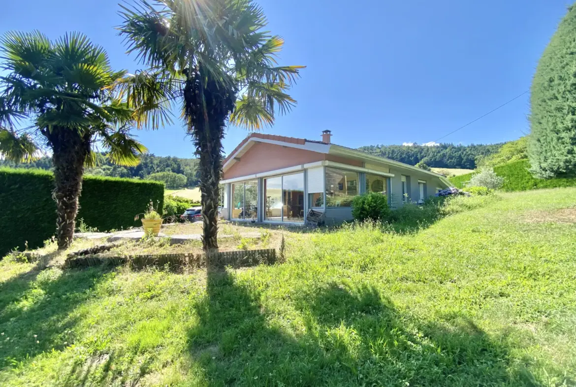 Maison exceptionnelle à vendre à Bourg Argental avec piscine et terrasse 