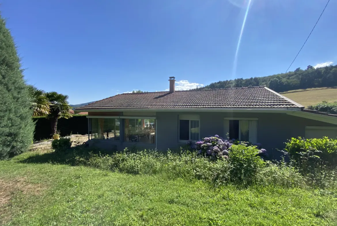 Maison exceptionnelle à vendre à Bourg Argental avec piscine et terrasse 