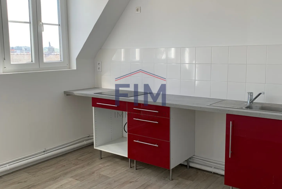 Appartement F3 rénové à vendre à Dieppe 