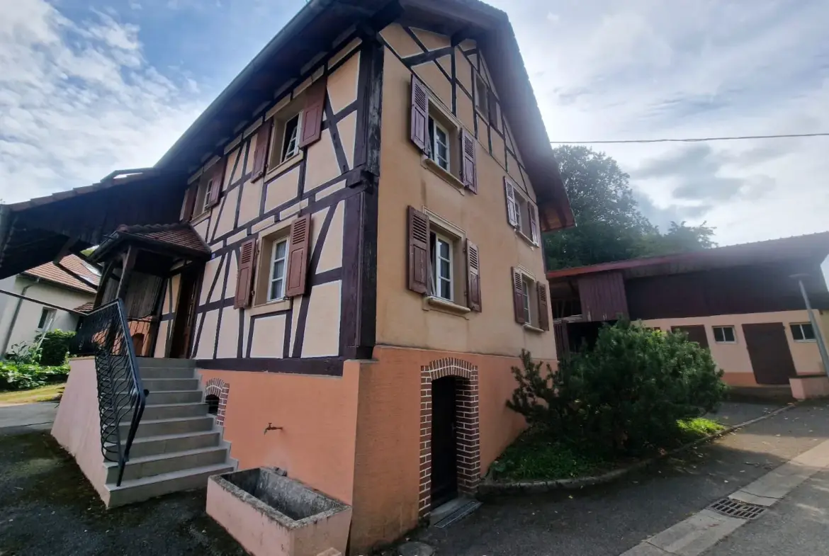 Maison à Heimersdorf en lisière de forêt avec fort potentiel 