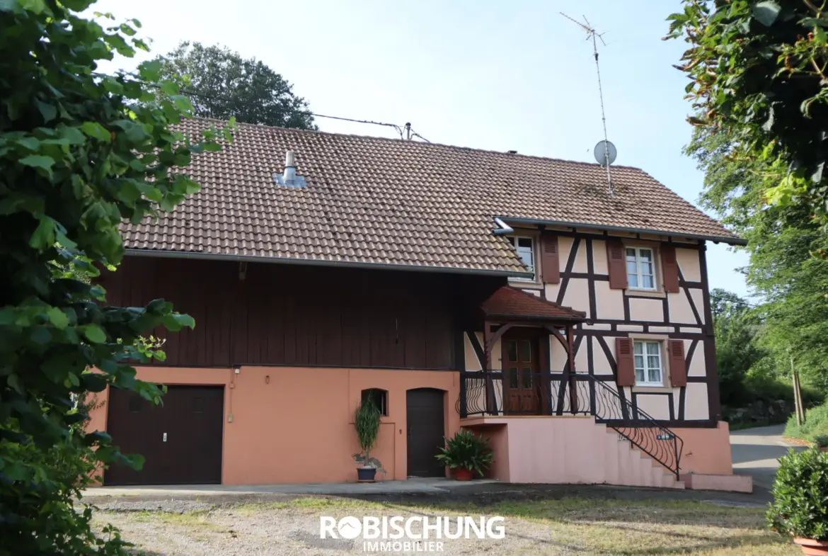 Maison à Heimersdorf en lisière de forêt avec fort potentiel 