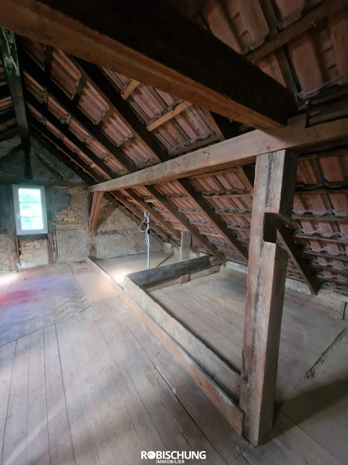 Maison à Heimersdorf en lisière de forêt avec fort potentiel 