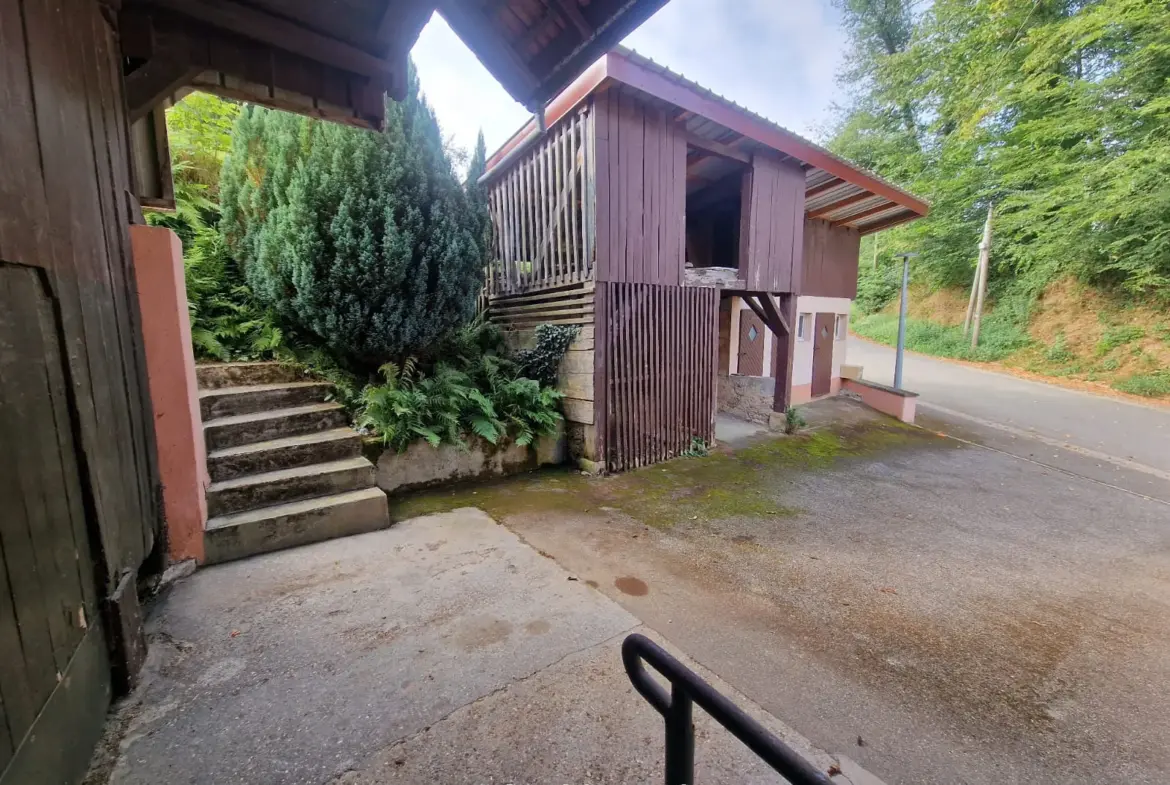 Maison à Heimersdorf en lisière de forêt avec fort potentiel 