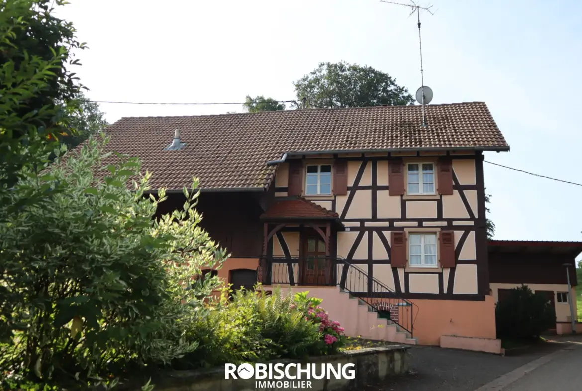 Maison à Heimersdorf en lisière de forêt avec fort potentiel 