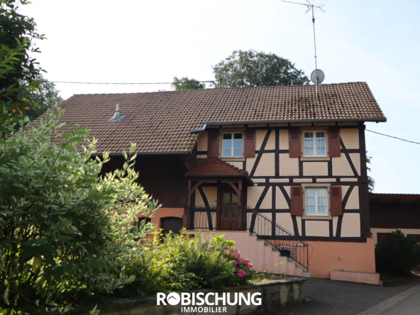 Maison à Heimersdorf en lisière de forêt avec fort potentiel
