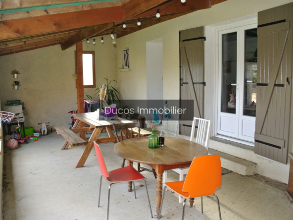 Maison de plain-pied à Marmande avec terrasse couverte 
