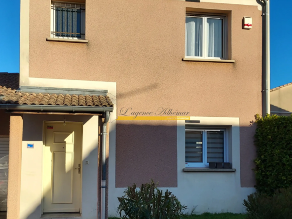 À vendre : Maison de 79 m² à Montélimar avec jardin et garage 