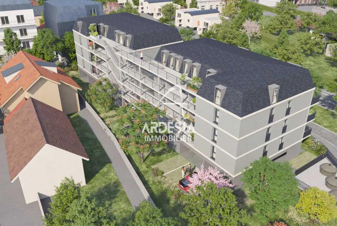 À vendre : Grand studio de 36,93 m² à Aix-Les-Bains 