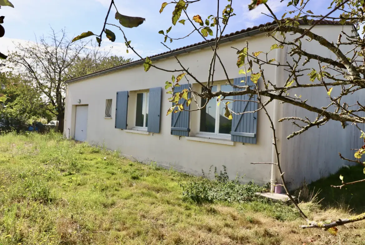 À vendre : Maison de plain-pied à Médis, près de Royan 