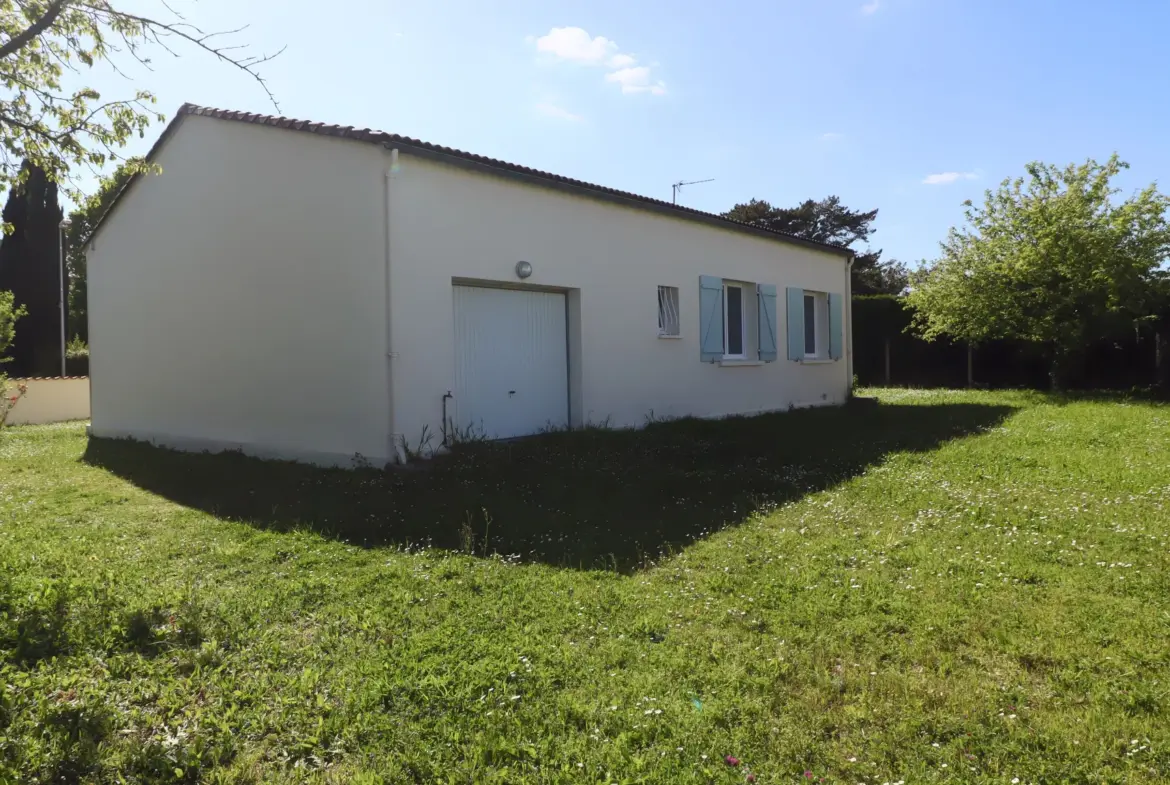À vendre : Maison de plain-pied à Médis, près de Royan 