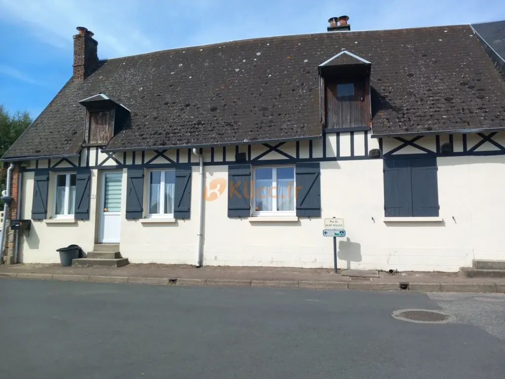 Maison plain pied à vendre à Vittefleur avec jardin