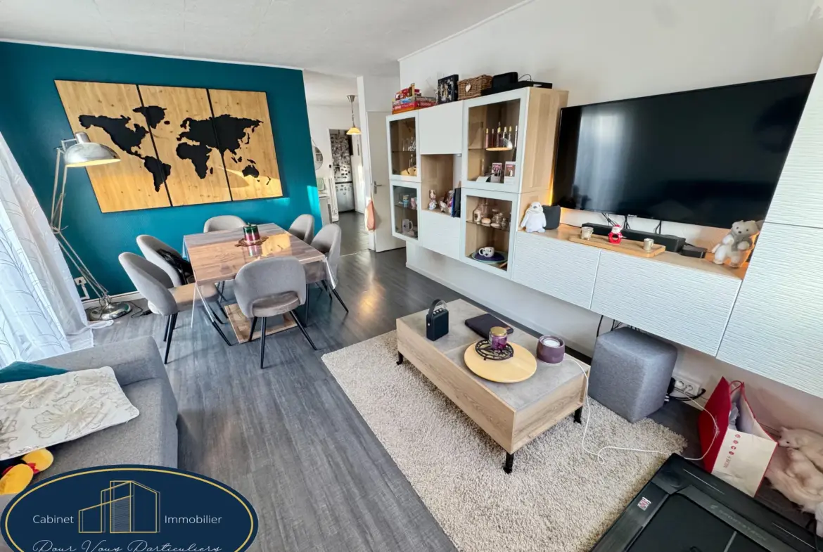 À vendre : Appartement T3 à Petite Forêt 