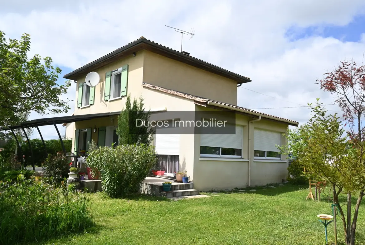 Maison 3 chambres avec jardin proche de Miramont de Guyenne 